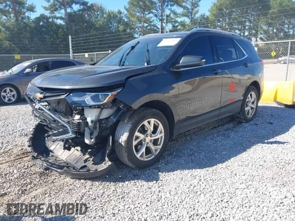 2019 Chevrolet Equinox LT with VIN 2GNAXLEX2K6186293, listed as a IAAI auction lot 43467007 with 54,930 mi miles and . Bid and sale history available at DreamBid. Image 2.