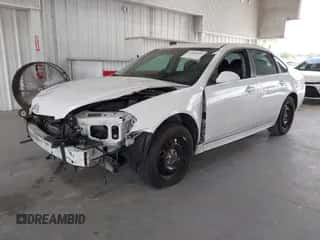 2014 Chevrolet Impala Police Police with VIN 2G1WD5E36E1133932, listed as a IAAI auction lot 42588380 with 174,405 mi miles and . Bid and sale history available at DreamBid. Image 2.