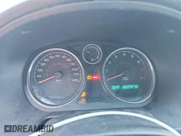 2010 Chevrolet Cobalt LS with VIN 1G1AB5F55A7244825, listed as a Copart auction lot 89654505 with 101,779 mi miles and Salvage title. Bid and sale history available at DreamBid. Image 9.