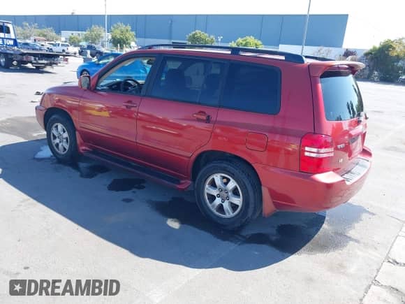 2002 Toyota Highlander with VIN JTEGF21A220054818, listed as a IAAI auction lot 42654545 with 267,286 mi miles and . Bid and sale history available at DreamBid. Image 3.