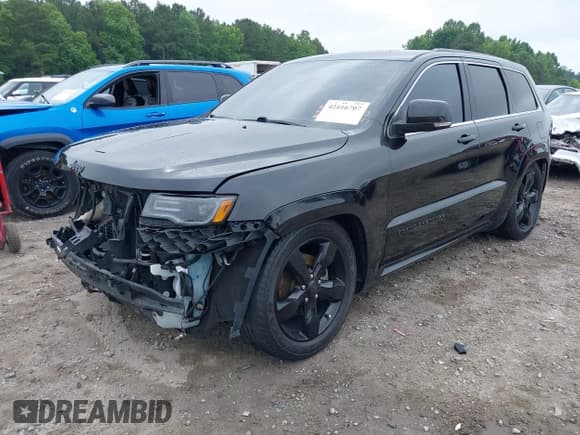 ✅ 2015 Jeep Grand Cherokee Overland • VIN: 1C4RJFCG8FC173725 • Лот: 42416707. Опубликован ранее на IAAI с пробегом 152 575 миль. Бесплатный доступ к архиву аукционных продаж из США и подробный отчёт об истории автомобиля на DreamBid. Изображение 2.