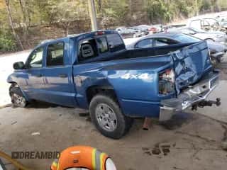 2005 Dodge Dakota SLT с VIN 1D7HW48N85S112443, выставлен на аукционе Copart как лот 79257864 с пробегом 194 022 миль миль и Списание • Salvage title. История ставок и продаж доступна на DreamBid. Изображение 2.