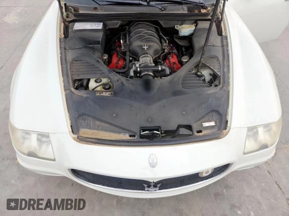 ✅ 2007 Maserati Quattroporte • VIN: ZAMCE39A470028210 • Lot: 57350805. Listed on Copart with 72,430 mi. Free auction sales archive from the USA and detailed vehicle history report at DreamBid. Image 11.