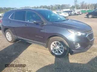 2019 Chevrolet Equinox LT z VIN 3GNAXUEV5KL298800, wystawiony jako IAAI lot #43246010 z przebiegiem 53 754 mil mil oraz . Historia ofert i sprzedaży dostępna na DreamBid. Obrazek 1.