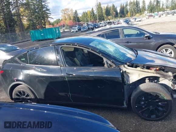 ✅ 2023 Tesla Model Y Long Range • VIN: 7SAYGDEEXPF689909 • Lot: 43551907. Listed on IAAI with 57,191 mi. Free auction sales archive from the USA and detailed vehicle history report at DreamBid. Image 14.