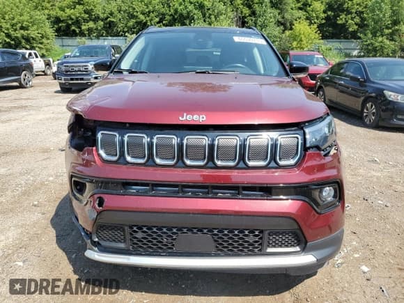 ✅ 2022 Jeep Compass (RED) Edition • VIN: 3C4NJDCB5NT171568 • Lot: 65539715. Wystawiony na Copart z przebiegiem 35 467 mil. Bezpłatny archiwum sprzedaży aukcyjnych z USA i szczegółowy raport historii pojazdu na DreamBid. Zdjęcie 5.