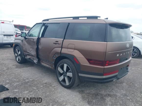 2024 Hyundai Santa Fe Limited z VIN 5NMP44GL6RH027033, wystawiony jako IAAI lot #41365875 z przebiegiem 1 875 mil mil oraz . Historia ofert i sprzedaży dostępna na DreamBid. Obrazek 3.