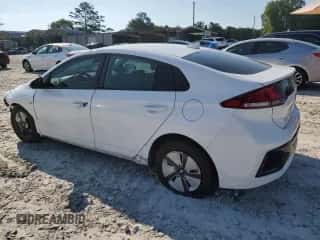 2018 Hyundai Ioniq Blue with VIN KMHC65LC1JU066044, listed as a Copart auction lot 60046114 with 144,456 mi miles and Salvage title. Bid and sale history available at DreamBid. Image 2.