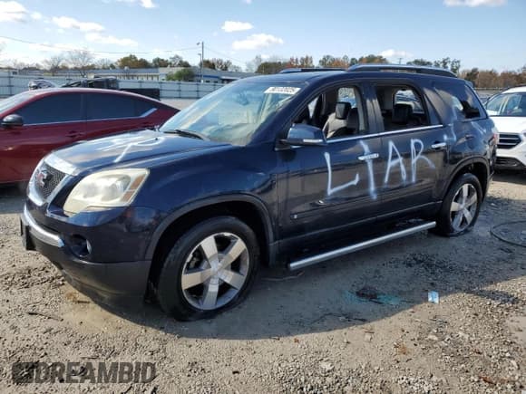 ✅ 2009 GMC Acadia SLT1 • VIN: 1GKER23D19J135392 • Lot: 90132025. Listed on Copart with 139,548 mi. Free auction sales archive from the USA and detailed vehicle history report at DreamBid. Image 1.