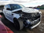 ✅ 2022 Land Rover Range Rover Sport SVR • VIN: SALWZ2RE3NA228966 • Lot: 42613085. Listed on Copart with 14,449 mi. Free auction sales archive from the USA and detailed vehicle history report at DreamBid. Image 4.