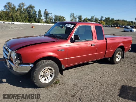✅ 1999 Ford Ranger XLT • VIN: 1FTYR14X1XPA62188 • Lot: 86303185. Listed on Copart with 144,873 mi. Free auction sales archive from the USA and detailed vehicle history report at DreamBid. Image 1.