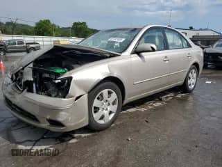 2009 Hyundai Sonata GLS with VIN 5NPET46C09H494110, listed as a Copart auction lot 65142405 with 84,890 mi miles and Salvage title. Bid and sale history available at DreamBid. Image 1.