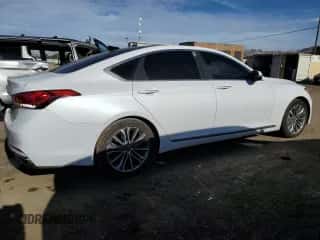 2016 Hyundai Genesis 3.8L z VIN KMHGN4JE4GU110372, wystawiony jako Copart lot #81062124 z przebiegiem 125 514 mil mil oraz Szkoda całkowita • Salvage title. Historia ofert i sprzedaży dostępna na DreamBid. Obrazek 3.