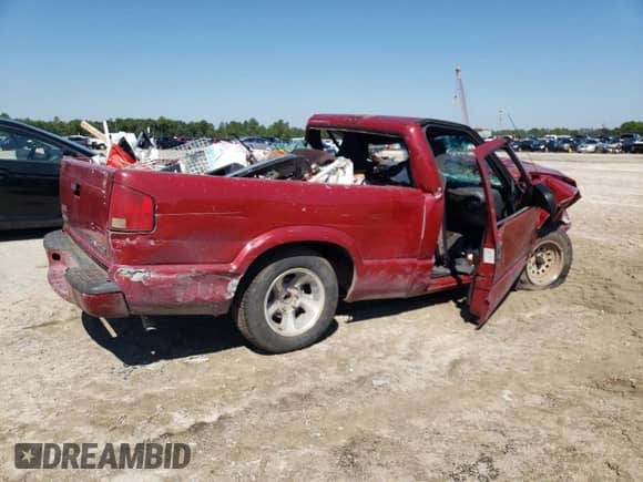 2000 Chevrolet S-10 LS z VIN 1GCCS1455YK287208, wystawiony jako Copart lot #68214474 z przebiegiem Nie podano mil oraz Nie do naprawy • Non repairable. Historia ofert i sprzedaży dostępna na DreamBid. Obrazek 3.