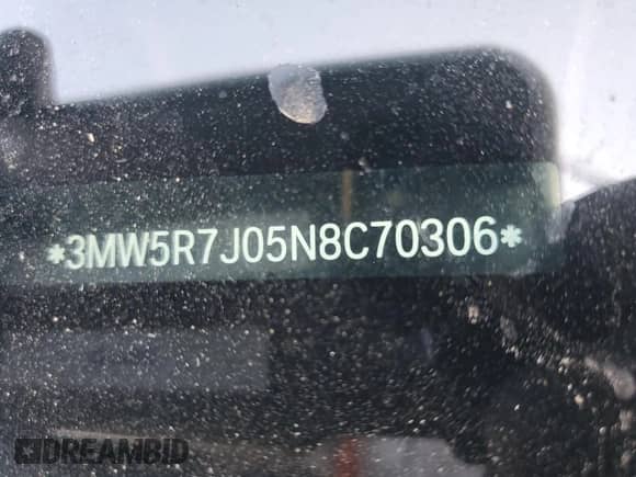 2022 BMW 3 Series 330i xDrive z VIN 3MW5R7J05N8C70306, wystawiony jako Copart lot #71299635 z przebiegiem 42 128 mil mil oraz Szkoda całkowita • Salvage title. Historia ofert i sprzedaży dostępna na DreamBid. Obrazek 12.