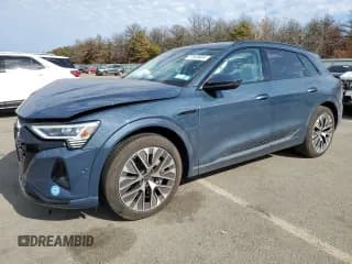 ✅ 2024 Audi Q8 e-tron Premium Plus • VIN: WA15AAGE0RB044134 • Лот: 77543604. Опубликован ранее на Copart с пробегом 9 611 миль. Бесплатный доступ к архиву аукционных продаж из США и подробный отчёт об истории автомобиля на DreamBid. Изображение 1.