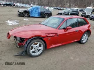 ✅ 2000 BMW Z3 • VIN: WBSCM9345YLC61831 • Lot: 95613485. Listed on Copart with 153,418 mi. Free auction sales archive from the USA and detailed vehicle history report at DreamBid. Image 1.