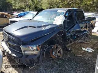 2017 Ram 1500 Night z VIN 1C6RR7MT6HS631059, wystawiony jako Copart lot #61180345 z przebiegiem 153 652 mil mil oraz Szkoda całkowita • Salvage title. Historia ofert i sprzedaży dostępna na DreamBid. Obrazek 1.