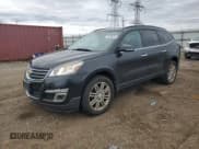✅ 2015 Chevrolet Traverse LT • VIN: 1GNKRGKD8FJ323939 • Лот: 82708345. Опубликован ранее на Copart с пробегом 111 022 миль. Бесплатный доступ к архиву аукционных продаж из США и подробный отчёт об истории автомобиля на DreamBid. Изображение 1.