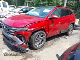 2025 Hyundai Tucson Limited with VIN KM8JEDD17SU263531, listed as a IAAI auction lot 42830328 with 10,407 mi miles and . Bid and sale history available at DreamBid. Image 2.