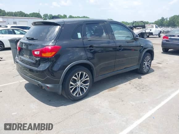 2017 Mitsubishi Outlander ES with VIN JA4AP3AU2HZ025017, listed as a IAAI auction lot 42581204 with 85,509 mi miles and . Bid and sale history available at DreamBid. Image 4.
