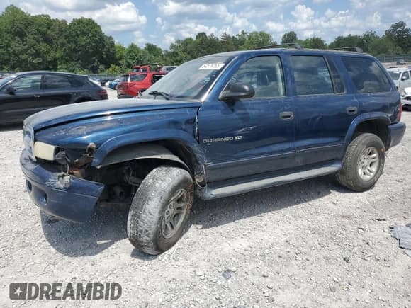 ✅ 2001 Dodge Durango • VIN: 1B4HS28Z31F556620 • Лот: 64578265. Опубликован ранее на Copart с пробегом 237 299 миль. Бесплатный доступ к архиву аукционных продаж из США и подробный отчёт об истории автомобиля на DreamBid. Изображение 1.