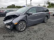 ✅ 2023 Honda Odyssey EX-L • VIN: 5FNRL6H68PB019076 • Lot: 80027125. Listed on Copart with 26,037 mi. Free auction sales archive from the USA and detailed vehicle history report at DreamBid. Image 1.