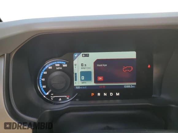 ✅ 2023 Ford Bronco • VIN: 1FMDE5CH4PLB68214 • Lot: 80103624. Listed on Copart with 15,189 mi. Free auction sales archive from the USA and detailed vehicle history report at DreamBid. Image 9.