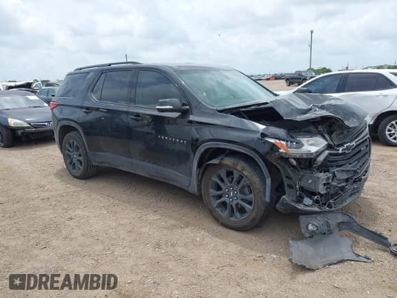 ✅ 2020 Chevrolet Traverse RS • VIN: 1GNERJKW2LJ133285 • Lot: 42169726. Listed on IAAI with 70,440 mi. Free auction sales archive from the USA and detailed vehicle history report at DreamBid. Image 1.