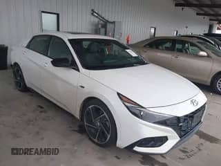 2023 Hyundai Elantra N Line z VIN KMHLR4AF4PU565900, wystawiony jako IAAI lot #42655642 z przebiegiem 66 644 mil mil oraz . Historia ofert i sprzedaży dostępna na DreamBid. Obrazek 1.
