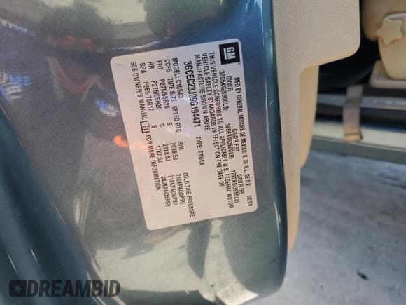 ✅ 2009 Chevrolet Silverado 1500 LT • VIN: 3GCEC23J09G194471 • Lot: 69394494. Listed on Copart with 182,673 mi. Free auction sales archive from the USA and detailed vehicle history report at DreamBid. Image 12.