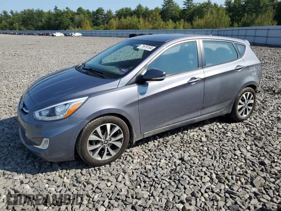 ✅ 2017 Hyundai Accent Sport • VIN: KMHCU5AE6HU334042 • Лот: 71619184. Опубликован ранее на Copart с пробегом 57 386 миль. Бесплатный доступ к архиву аукционных продаж из США и подробный отчёт об истории автомобиля на DreamBid. Изображение 1.