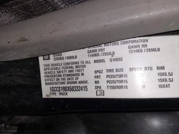 ✅ 2006 Chevrolet Colorado LS • VIN: 1GCCS198X68332415 • Лот: 42173674. Опубликован ранее на IAAI с пробегом Не указан. Бесплатный доступ к архиву аукционных продаж из США и подробный отчёт об истории автомобиля на DreamBid. Изображение 9.