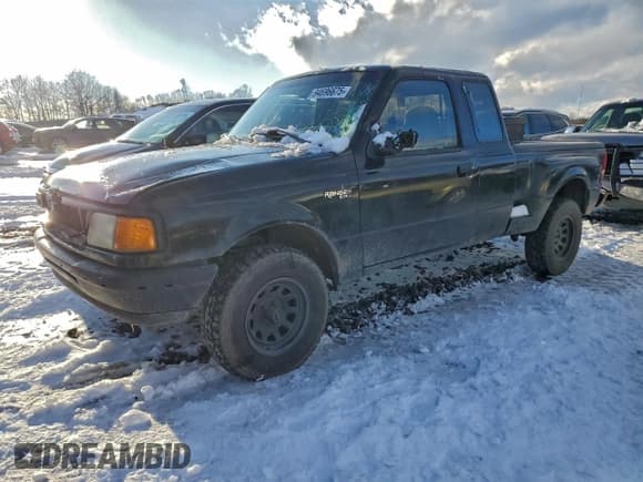 ✅ 1997 Ford Ranger XL • VIN: 1FTCR15U7VPA52339 • Lot: 94696675. Listed on Copart with 233,148 mi. Free auction sales archive from the USA and detailed vehicle history report at DreamBid. Image 1.