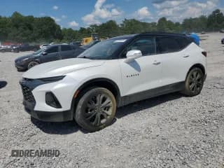 ✅ 2022 Chevrolet Blazer RS • VIN: 3GNKBERSXNS197819 • Lot: 68458015. Listed on Copart with 29,362 mi. Free auction sales archive from the USA and detailed vehicle history report at DreamBid. Image 1.
