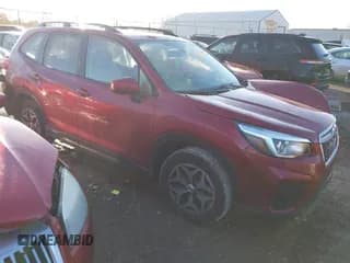 ✅ 2019 Subaru Forester Premium • VIN: JF2SKAGC6KH427360 • Lot: 43666245. Listed on IAAI with 92,981 mi. Free auction sales archive from the USA and detailed vehicle history report at DreamBid. Image 1.