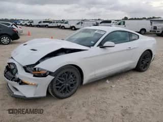 2023 Ford Mustang EcoBoost with VIN 1FA6P8THXP5104133, listed as a Copart auction lot 66684515 with 46,774 mi miles and Salvage title. Bid and sale history available at DreamBid. Image 1.