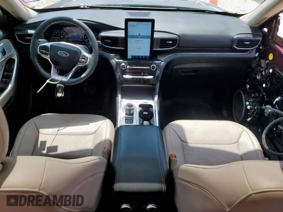 2023 Ford Explorer Limited with VIN 1FMSK7FH6PGA50181, listed as a Copart auction lot 63042575 with 23,283 mi miles and Salvage title. Bid and sale history available at DreamBid. Image 8.