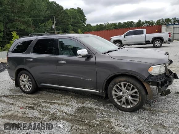 ✅ 2015 Dodge Durango Citadel • VIN: 1C4SDHET3FC857645 • Lot: 67454225. Listed on Copart with 326,130 mi. Free auction sales archive from the USA and detailed vehicle history report at DreamBid. Image 4.