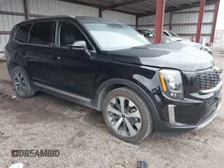 ✅ 2022 Kia Telluride EX • VIN: 5XYP34HC0NG250917 • Lot: 43729386. Listed on IAAI with 40,396 mi. Free auction sales archive from the USA and detailed vehicle history report at DreamBid. Image 1.