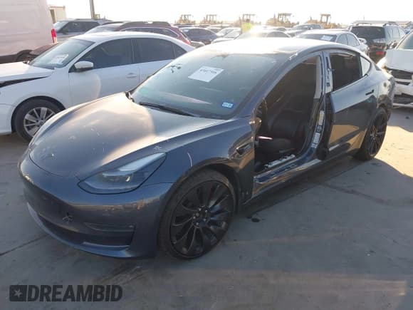 ✅ 2022 Tesla Model 3 Performance • VIN: 5YJ3E1EC3NF203044 • Lot: 43417316. Wystawiony na IAAI z przebiegiem 75 465 mil. Bezpłatny archiwum sprzedaży aukcyjnych z USA i szczegółowy raport historii pojazdu na DreamBid. Zdjęcie 2.