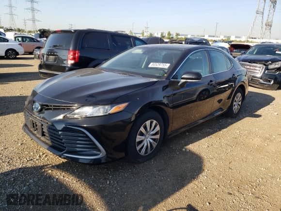 2023 Toyota Camry Hybrid LE с VIN 4T1C31AK0PU613177, выставлен на аукционе Copart как лот 80529755 с пробегом 45 979 миль миль и Списание • Salvage title. История ставок и продаж доступна на DreamBid. Изображение 1.