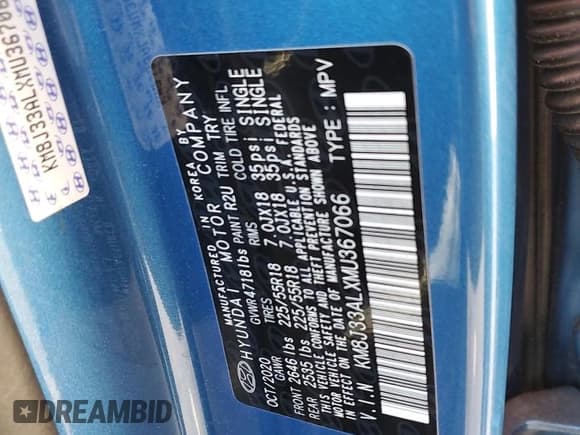 ✅ 2021 Hyundai Tucson SEL • VIN: KM8J33ALXMU367066 • Lot: 86703655. Wystawiony na Copart z przebiegiem 94 152 mil. Bezpłatny archiwum sprzedaży aukcyjnych z USA i szczegółowy raport historii pojazdu na DreamBid. Zdjęcie 13.