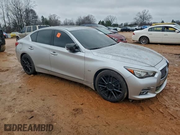 ✅ 2016 Infiniti Q50 Sport • VIN: JN1EV7AR1GM345749 • Lot: 96221985. Listed on Copart with Not provided. Free auction sales archive from the USA and detailed vehicle history report at DreamBid. Image 4.