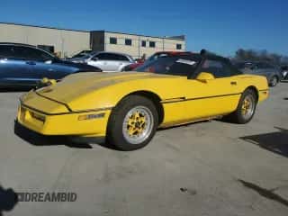 1987 Chevrolet Corvette with VIN 1G1YY3187H5107586, listed as a Copart auction lot 46694525 with 110,278 mi miles and Salvage title. Bid and sale history available at DreamBid. Image 1.