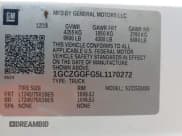 ✅ 2020 Chevrolet Express Cargo • VIN: 1GCZGGFG5L1170272 • Lot: 42577603. Listed on IAAI with 66,607 mi. Free auction sales archive from the USA and detailed vehicle history report at DreamBid. Image 9.