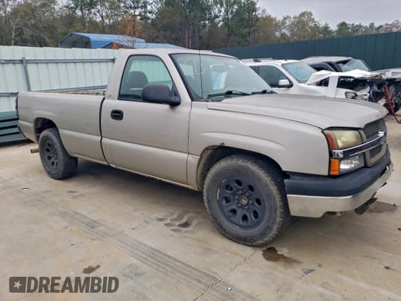 ✅ 2005 Chevrolet Silverado 1500 Work Truck • VIN: 1GCEC14X85Z137331 • Lot: 93089695. Listed on Copart with 230,859 mi. Free auction sales archive from the USA and detailed vehicle history report at DreamBid. Image 4.