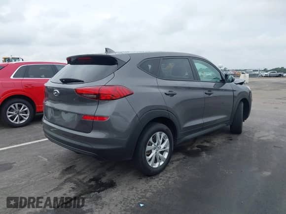 2021 Hyundai Tucson SE z VIN KM8J23A46MU336831, wystawiony jako IAAI lot #43334439 z przebiegiem 25 348 mil mil oraz . Historia ofert i sprzedaży dostępna na DreamBid. Obrazek 4.