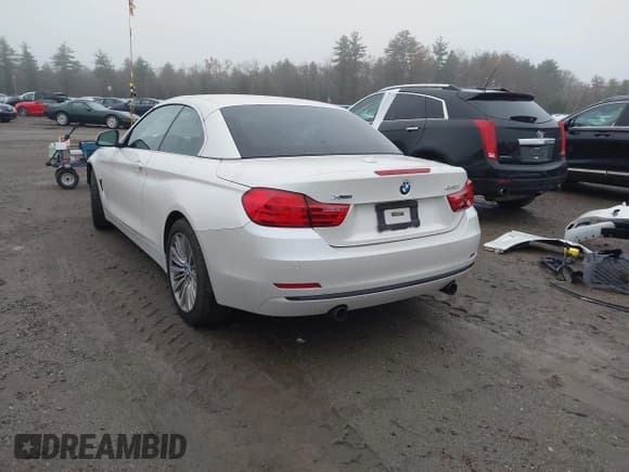 ✅ 2016 BMW 4 Series 435i xDrive • VIN: WBA3T7C55G5A37479 • Lot: 43618171. Listed on IAAI with 76,835 mi. Free auction sales archive from the USA and detailed vehicle history report at DreamBid. Image 3.