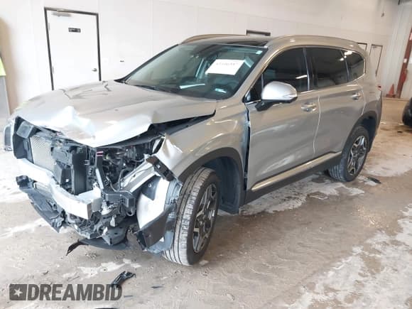 ✅ 2023 Hyundai Santa Fe Limited • VIN: 5NMS5DA17PH014027 • Lot: 43106357. Wystawiony na IAAI z przebiegiem 37 456 mil. Bezpłatny archiwum sprzedaży aukcyjnych z USA i szczegółowy raport historii pojazdu na DreamBid. Zdjęcie 2.